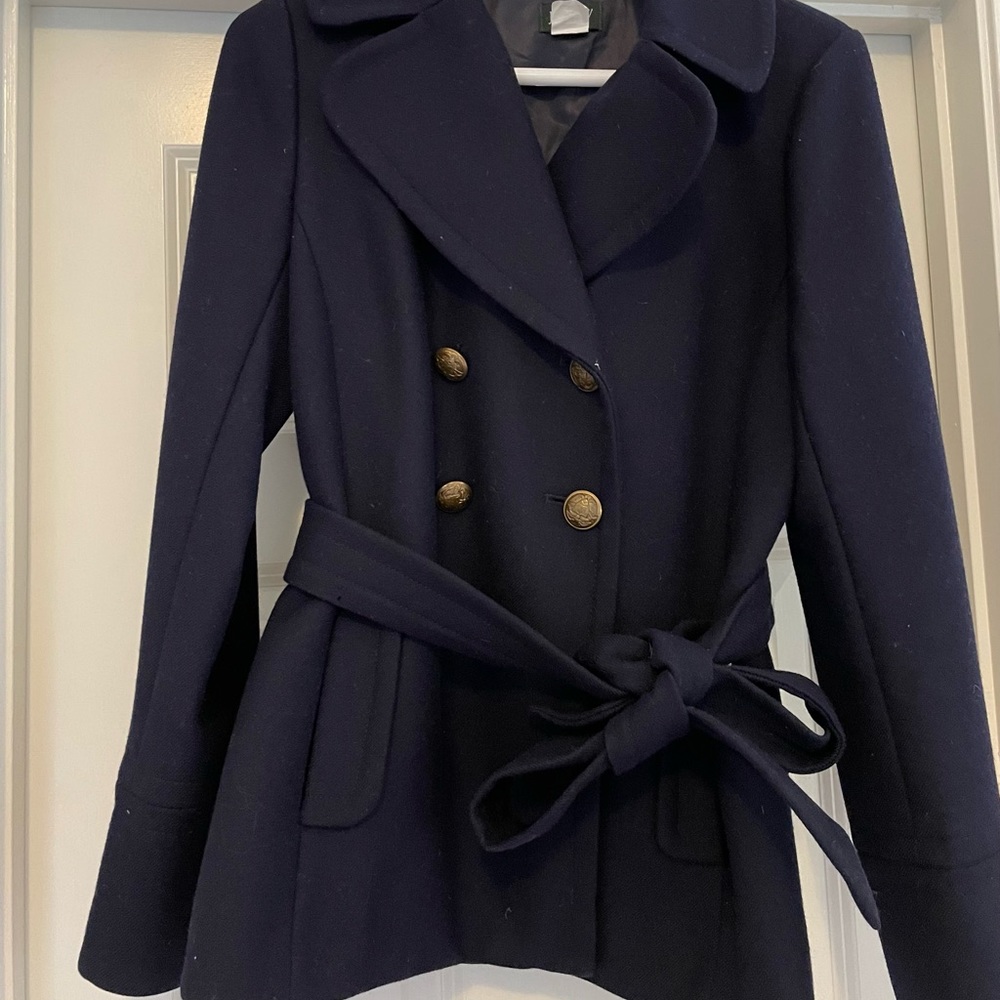 J.Crew (not factory) Navy Blue Peacoat